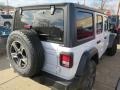 2018 Bright White Jeep Wrangler Unlimited Sport 4x4  photo #9