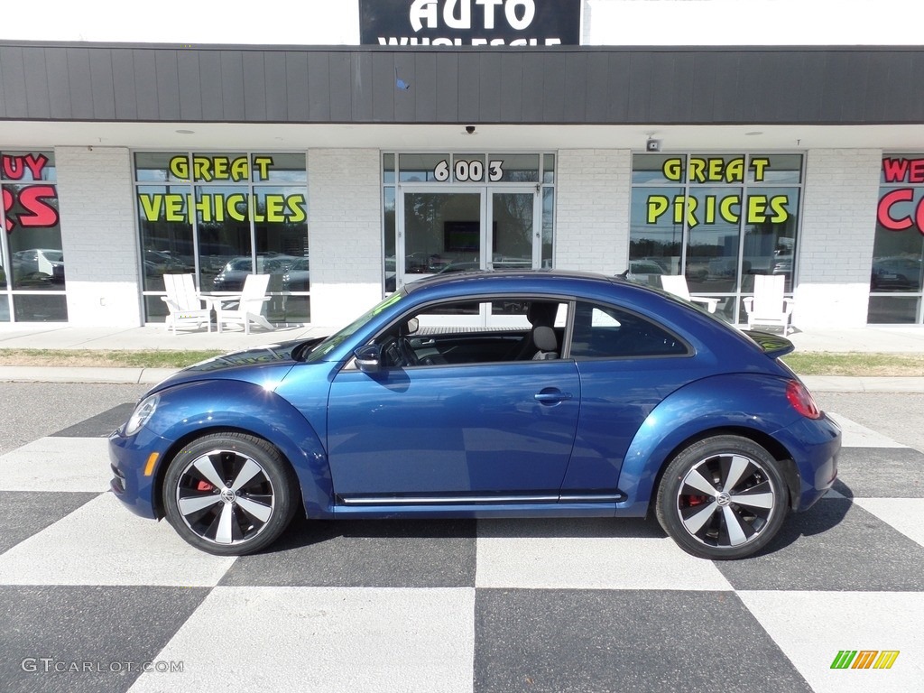 Reef Blue Metallic Volkswagen Beetle