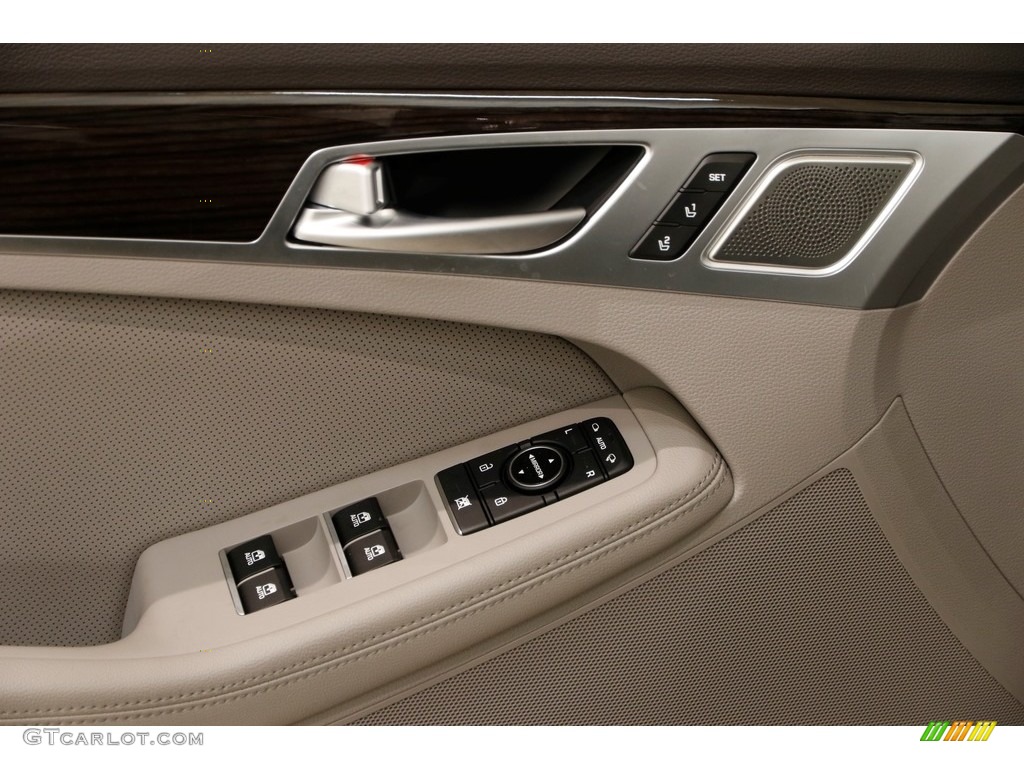 2018 Genesis G80 AWD - Adriatic Blue / Gray photo #5