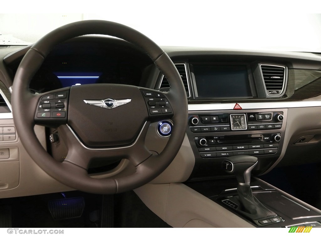2018 Genesis G80 AWD - Adriatic Blue / Gray photo #7