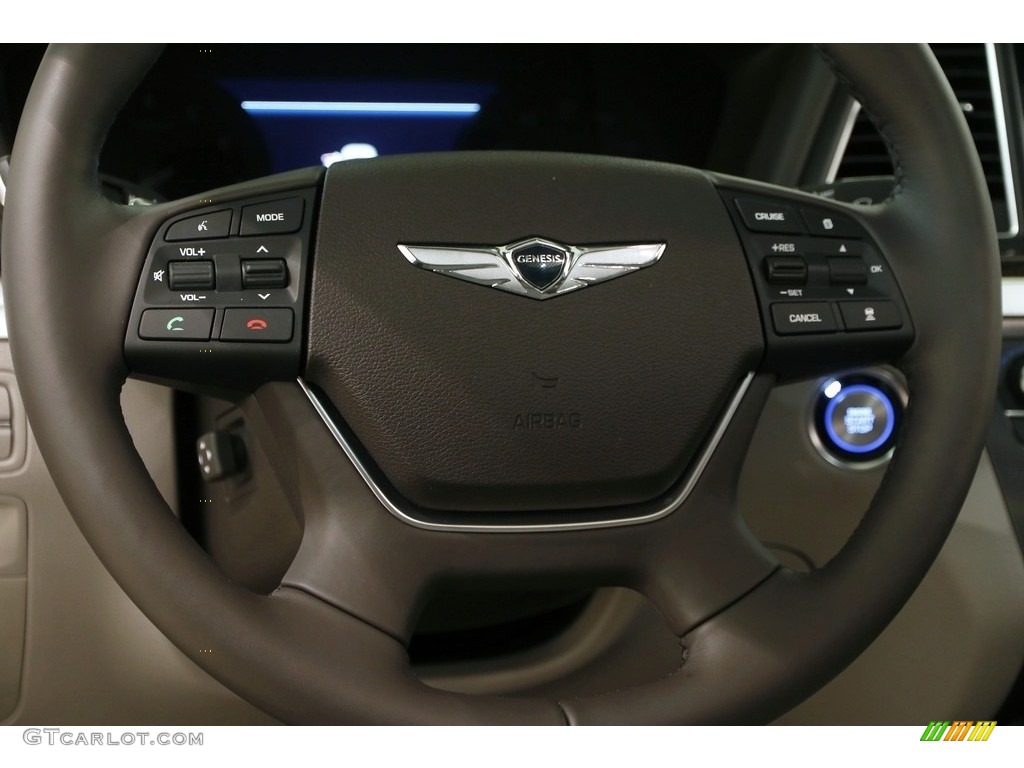 2018 Genesis G80 AWD - Adriatic Blue / Gray photo #8