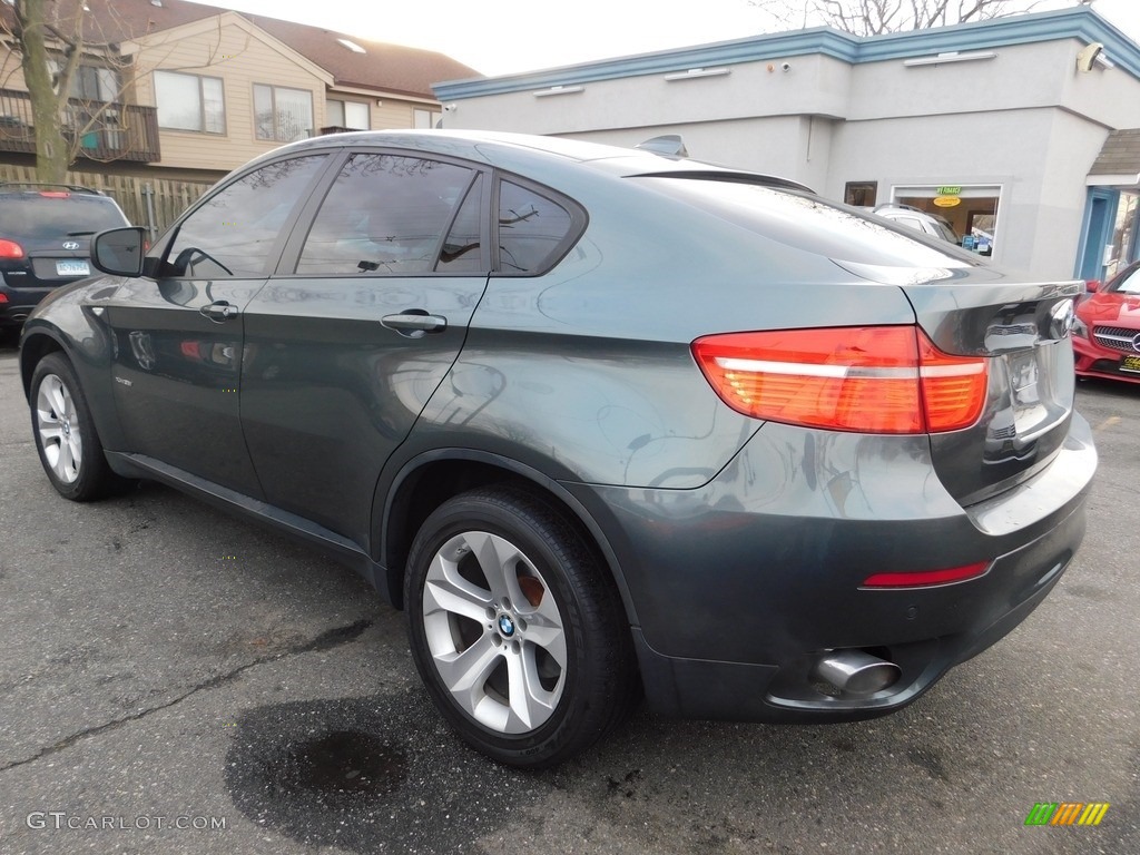 2008 X6 xDrive35i - Tasman Green Metallic / Black photo #3