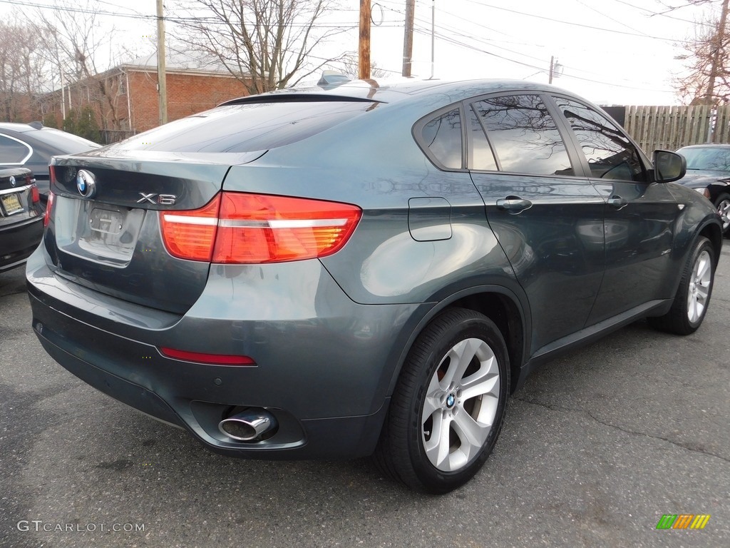 2008 X6 xDrive35i - Tasman Green Metallic / Black photo #5