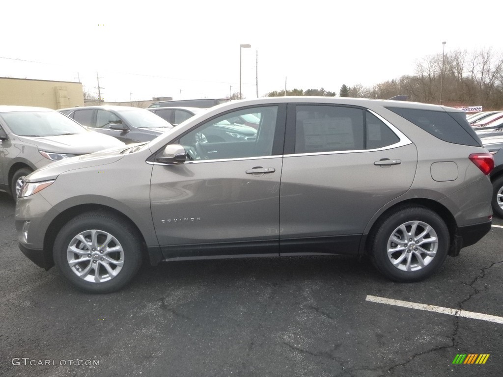 2018 Equinox LT AWD - Pepperdust Metallic / Jet Black photo #2