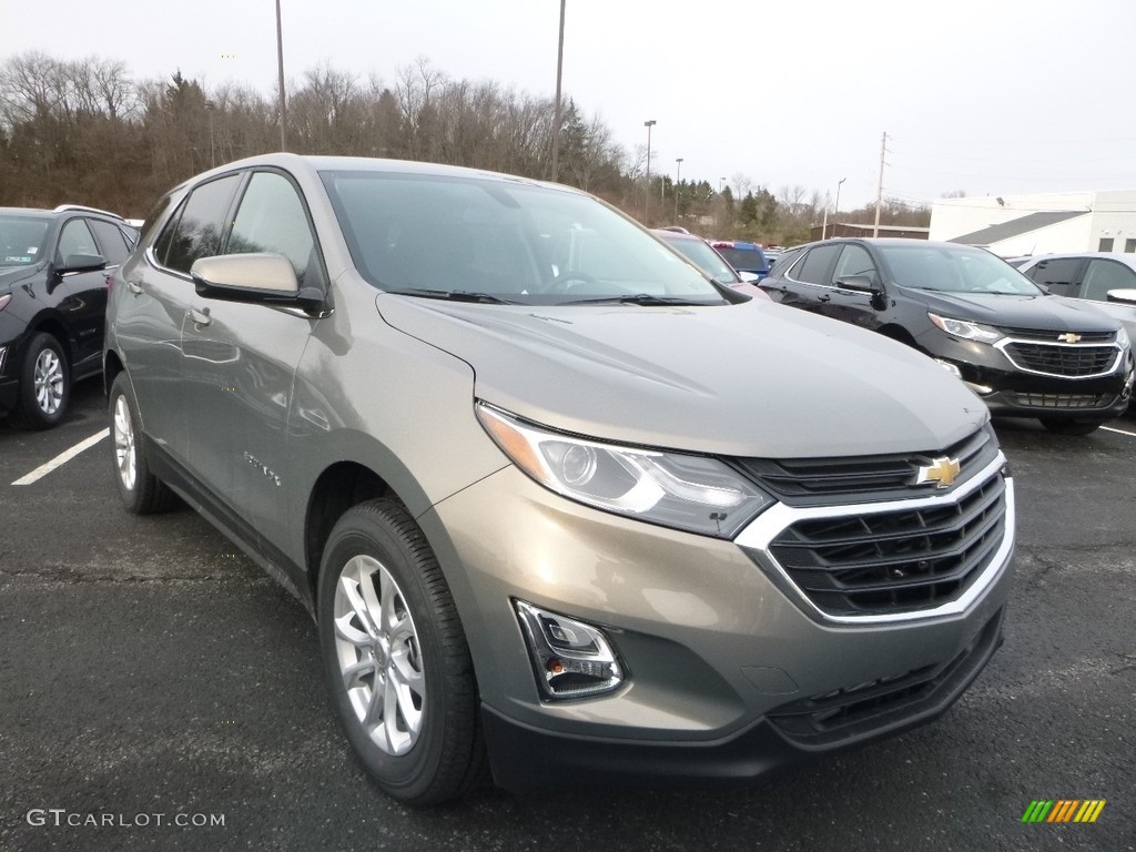 2018 Equinox LT AWD - Pepperdust Metallic / Jet Black photo #7