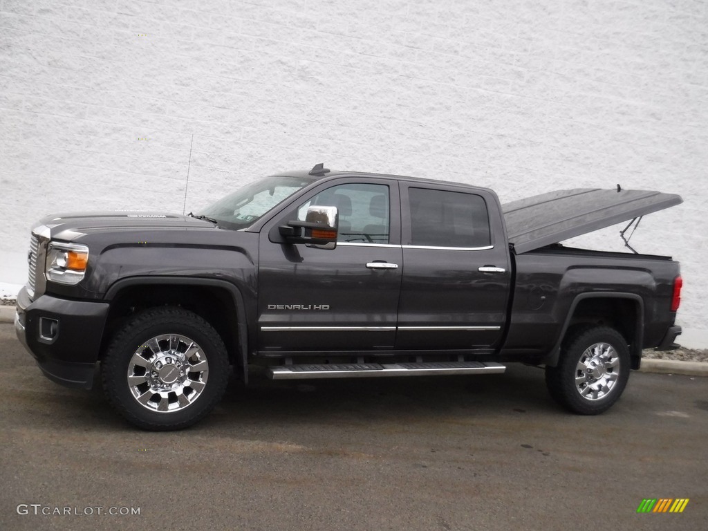 2015 Sierra 2500HD Denali Crew Cab 4x4 - Iridium Metallic / Jet Black photo #3