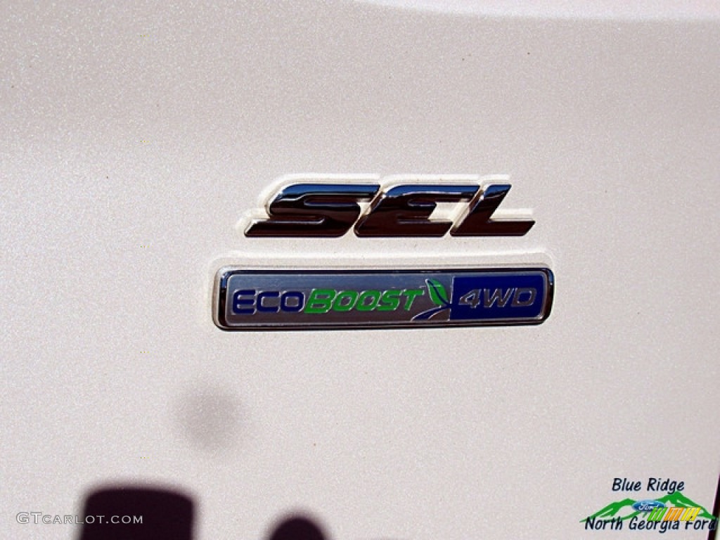 2013 Escape SEL 2.0L EcoBoost 4WD - White Platinum Metallic Tri-Coat / Medium Light Stone photo #36