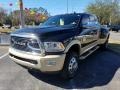 Brilliant Black Crystal Pearl - 3500 Laramie Longhorn Mega Cab 4x4 Dual Rear Wheel Photo No. 7