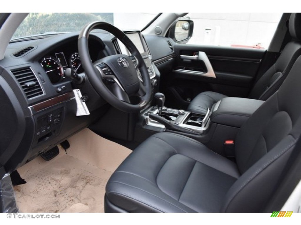 Black Interior 2018 Toyota Land Cruiser 4WD Photo #125172775