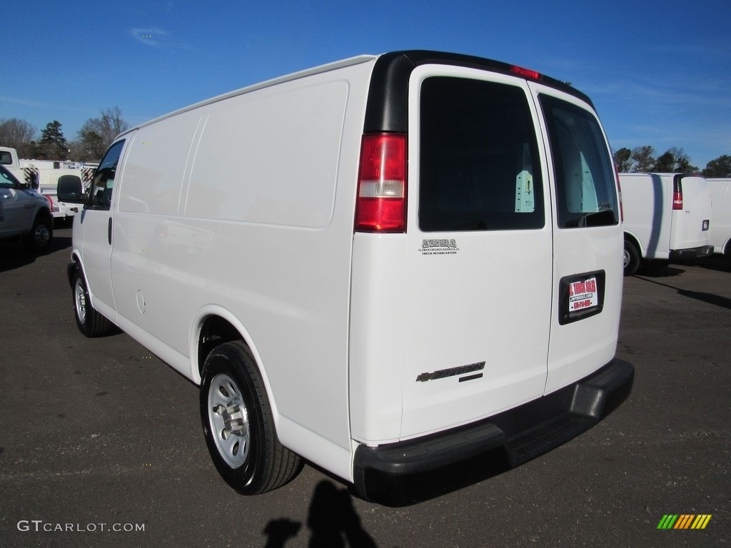 2012 Express 1500 Cargo Van - Summit White / Medium Pewter photo #3