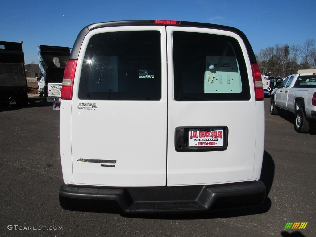 2012 Express 1500 Cargo Van - Summit White / Medium Pewter photo #4