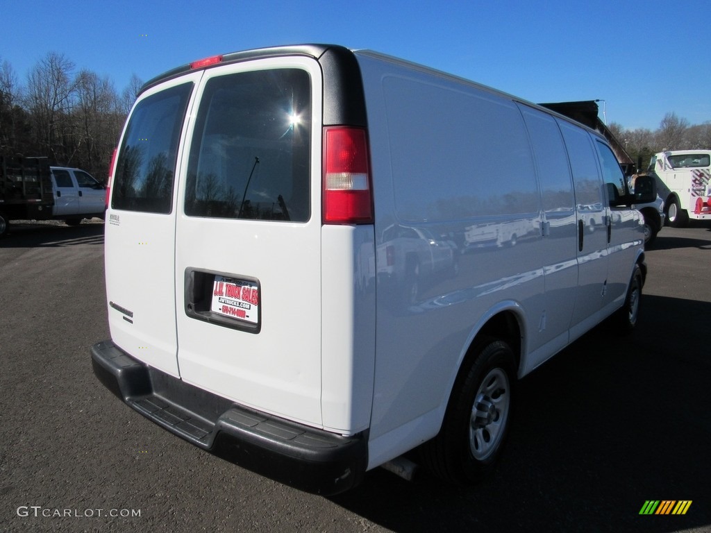 2012 Express 1500 Cargo Van - Summit White / Medium Pewter photo #5