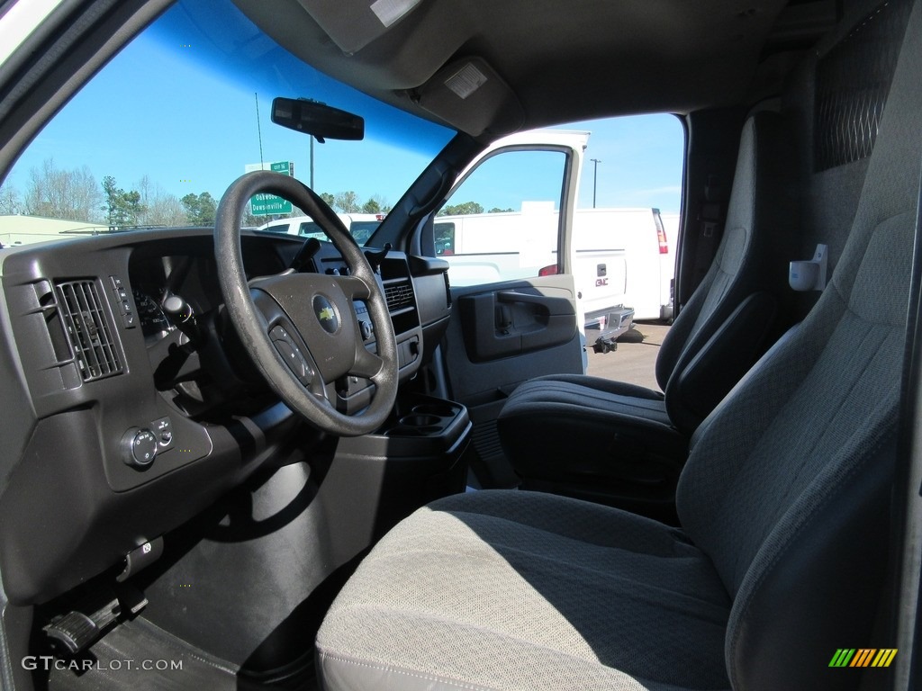 2012 Express 1500 Cargo Van - Summit White / Medium Pewter photo #27