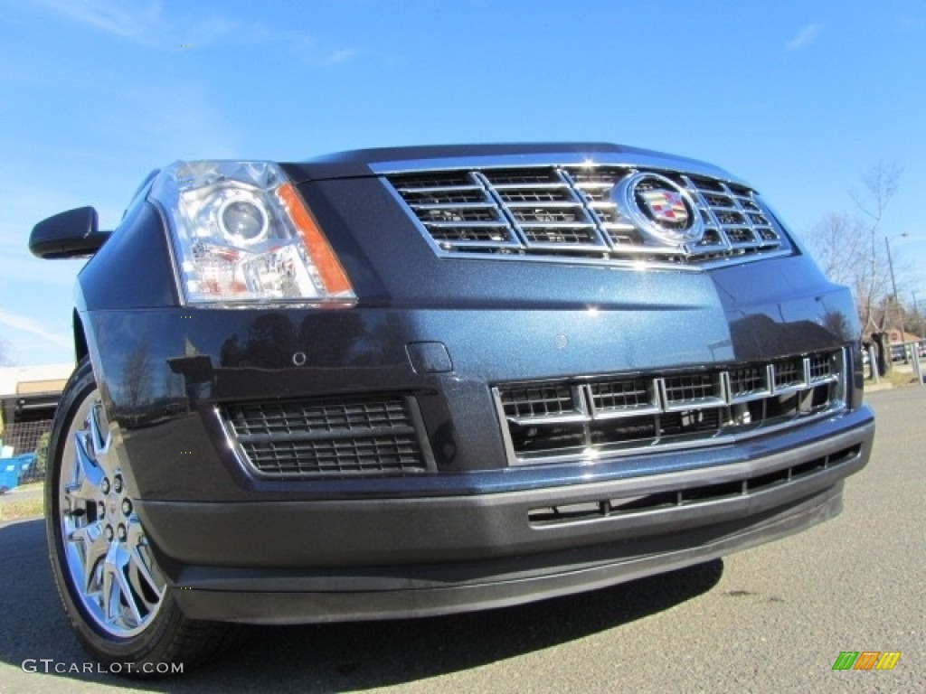 2015 SRX Luxury - Sapphire Blue Metallic / Light Titanium/Ebony photo #1