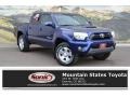 2015 Blue Ribbon Metallic Toyota Tacoma V6 Double Cab 4x4  photo #1