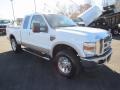 Oxford White - F250 Super Duty Lariat SuperCab 4x4 Photo No. 4