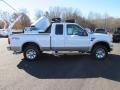 Oxford White - F250 Super Duty Lariat SuperCab 4x4 Photo No. 5