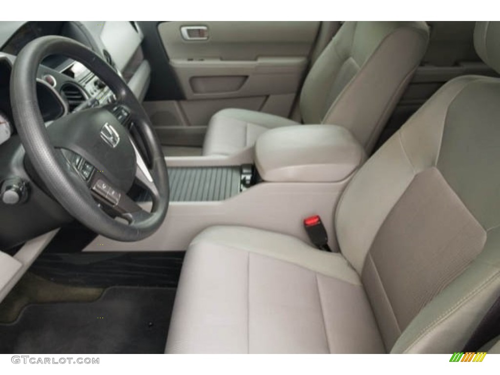 2015 Pilot EX - Alabaster Silver Metallic / Gray photo #3