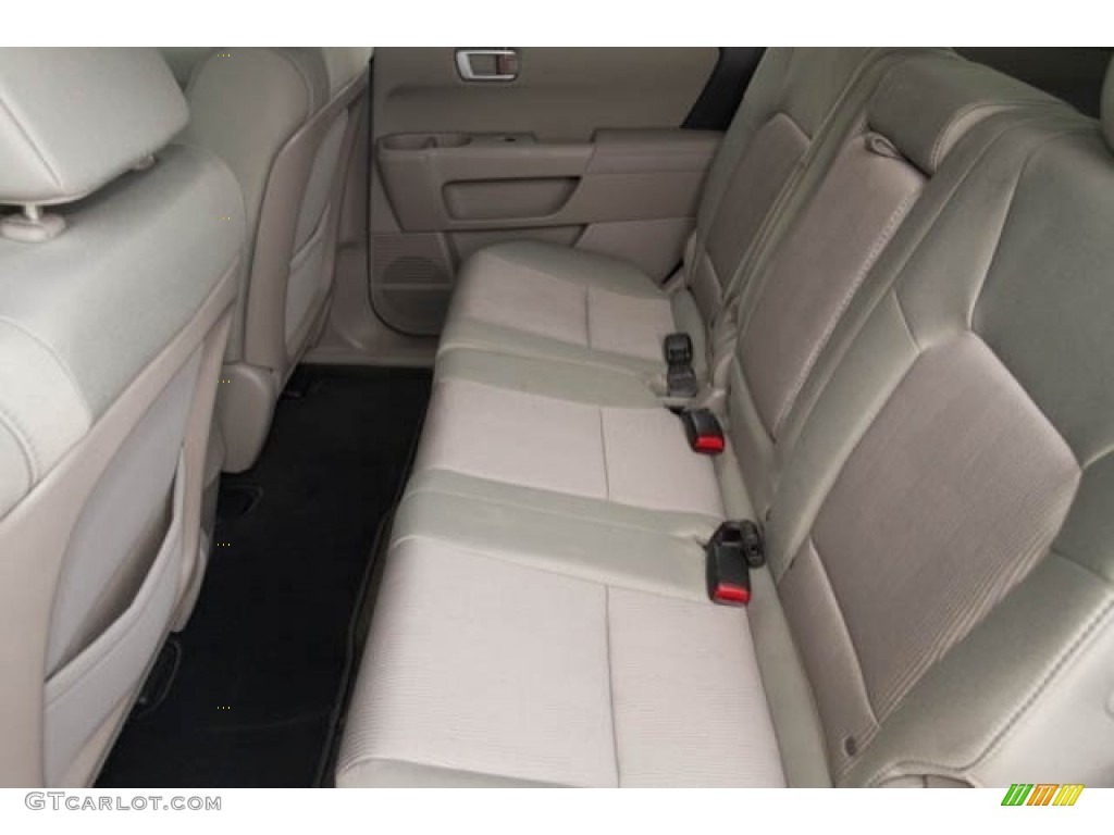 2015 Pilot EX - Alabaster Silver Metallic / Gray photo #4