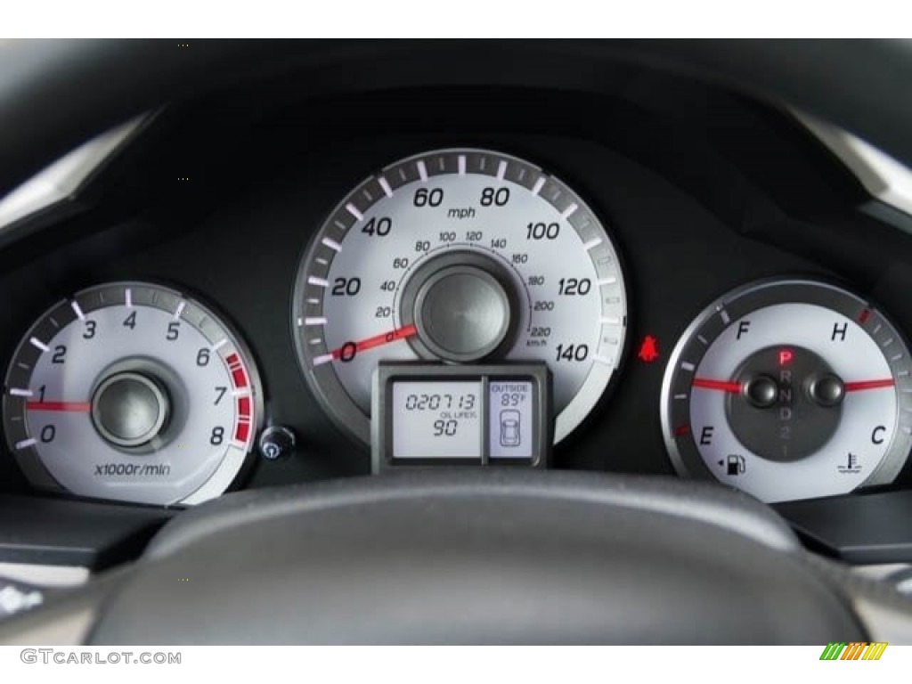 2015 Pilot EX - Alabaster Silver Metallic / Gray photo #26