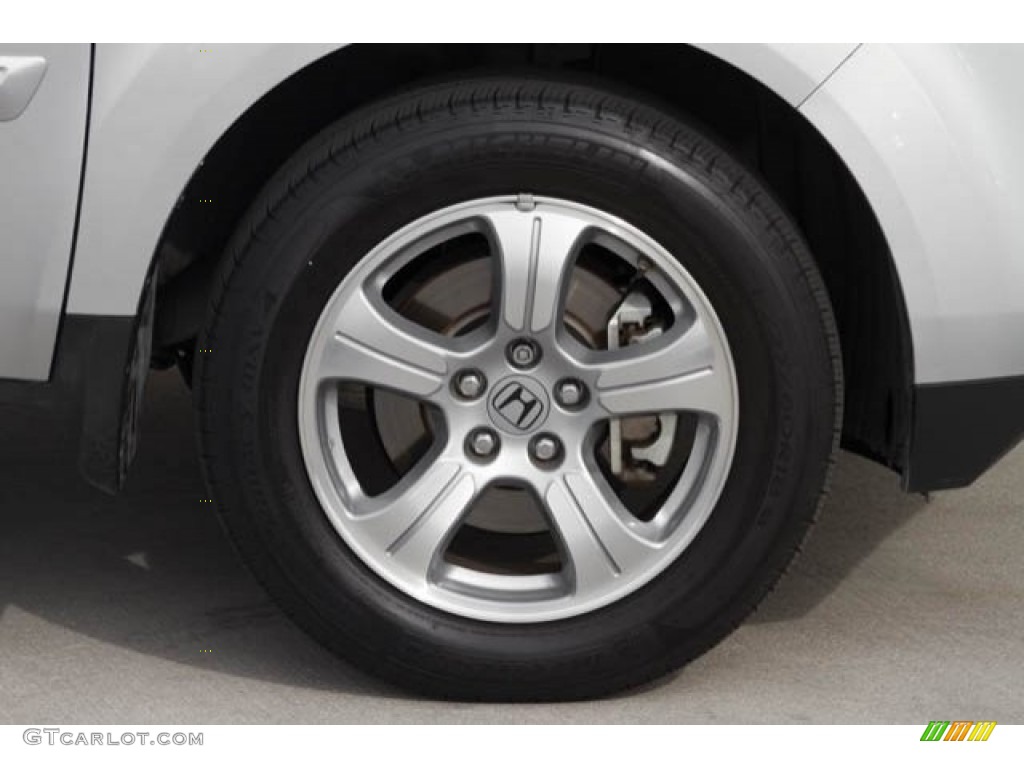 2015 Pilot EX - Alabaster Silver Metallic / Gray photo #32