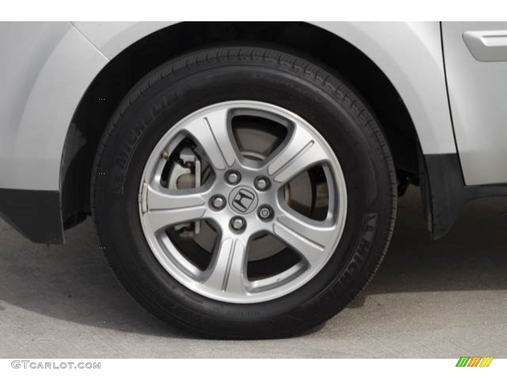 2015 Pilot EX - Alabaster Silver Metallic / Gray photo #33