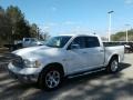 Bright White 2018 Ram 1500 Laramie Crew Cab