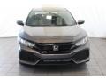 Modern Steel Metallic - Civic LX Hatchback Photo No. 4