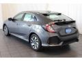 Modern Steel Metallic - Civic LX Hatchback Photo No. 6