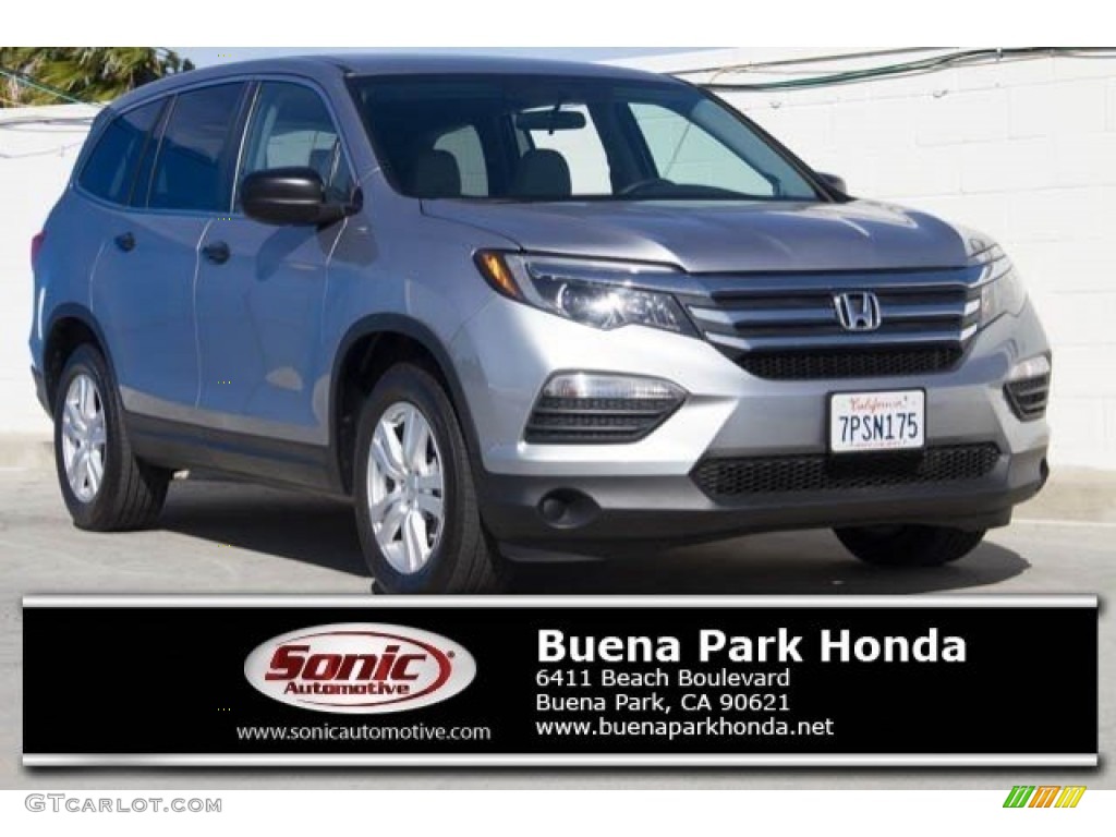 2016 Pilot LX - Lunar Silver Metallic / Gray photo #1