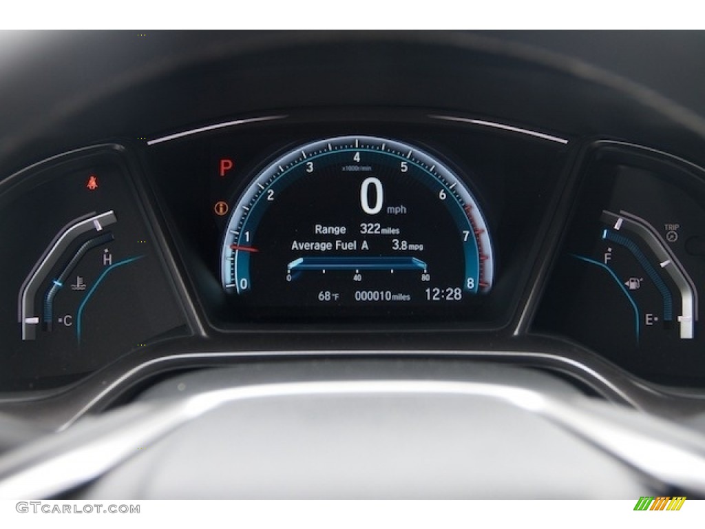 2018 Honda Civic EX-L Navi Hatchback Gauges Photo #125179192