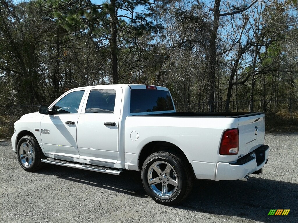 2018 1500 Express Crew Cab - Bright White / Black/Diesel Gray photo #3