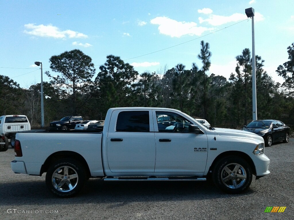 2018 1500 Express Crew Cab - Bright White / Black/Diesel Gray photo #6