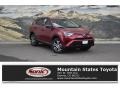 2018 Ruby Flare Pearl Toyota RAV4 LE AWD  photo #1