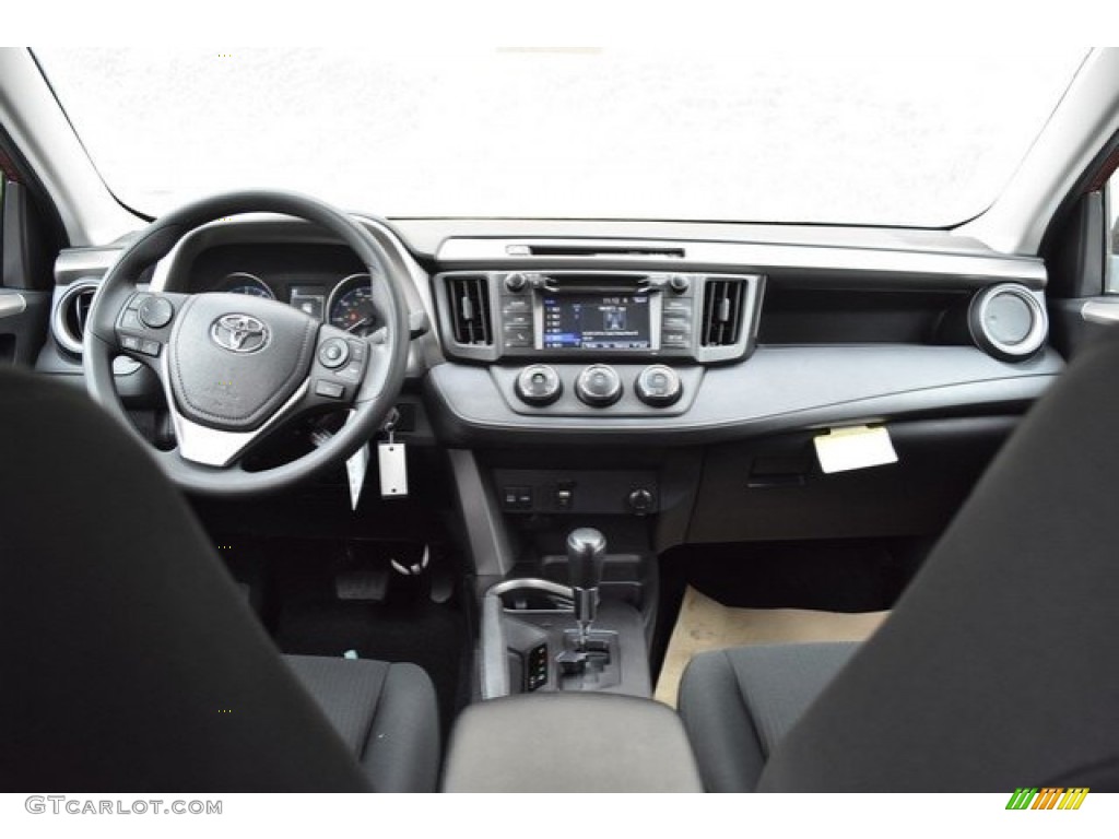 2018 RAV4 LE AWD - Ruby Flare Pearl / Black photo #8