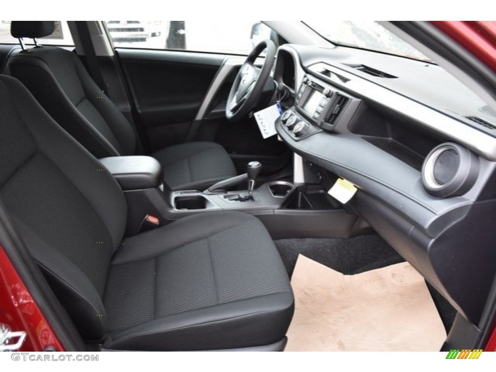 2018 RAV4 LE AWD - Ruby Flare Pearl / Black photo #11