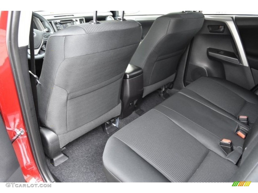 2018 RAV4 LE AWD - Ruby Flare Pearl / Black photo #13