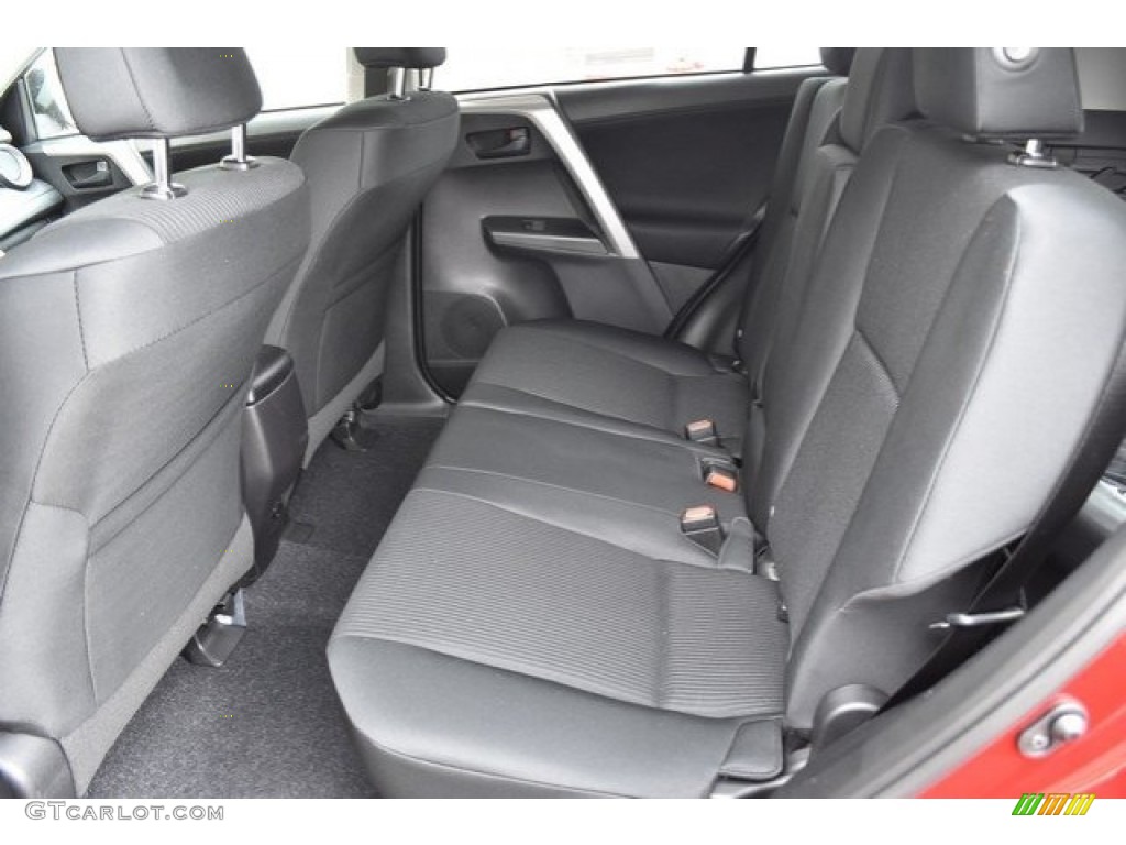 2018 RAV4 LE AWD - Ruby Flare Pearl / Black photo #14