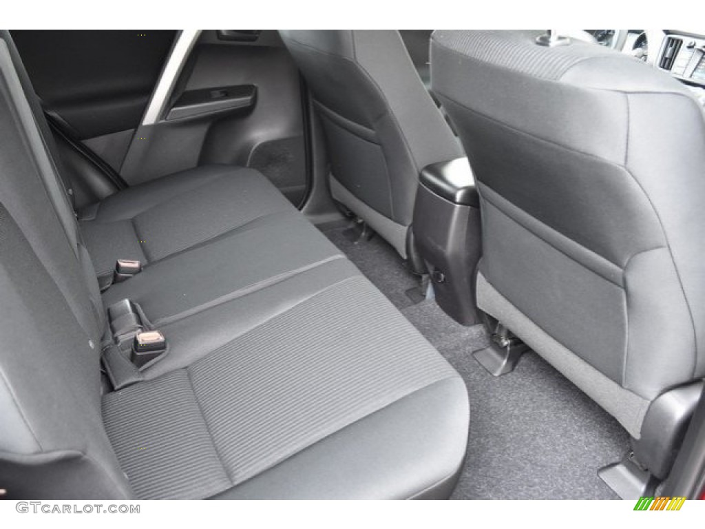 2018 RAV4 LE AWD - Ruby Flare Pearl / Black photo #16
