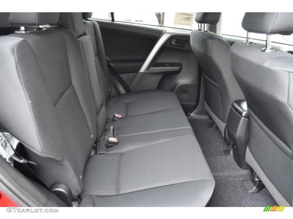 2018 RAV4 LE AWD - Ruby Flare Pearl / Black photo #17
