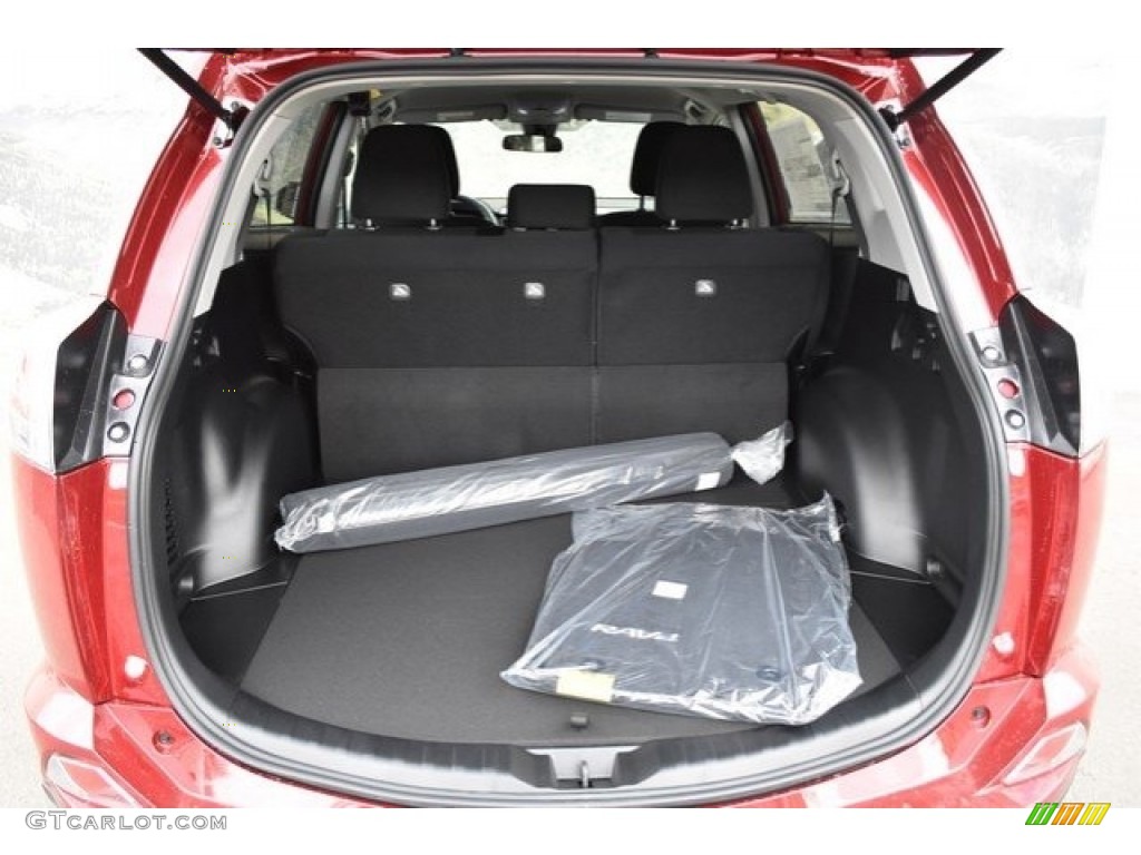 2018 RAV4 LE AWD - Ruby Flare Pearl / Black photo #23