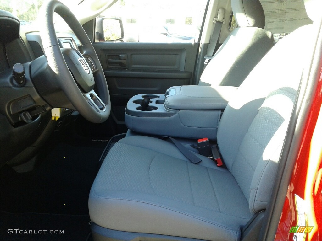 2018 1500 Express Crew Cab - Flame Red / Black/Diesel Gray photo #9