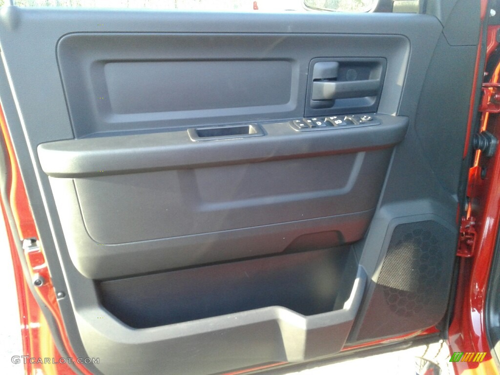 2018 1500 Express Crew Cab - Flame Red / Black/Diesel Gray photo #17