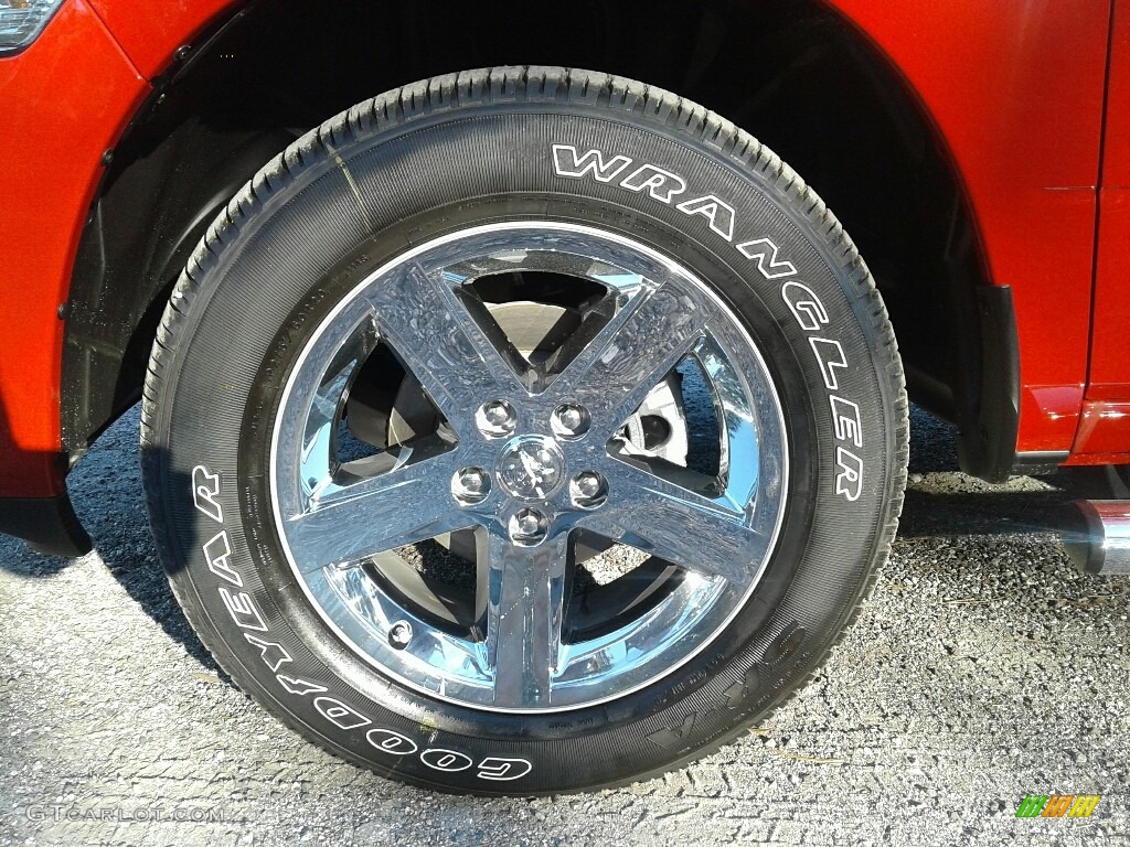 2018 1500 Express Crew Cab - Flame Red / Black/Diesel Gray photo #20