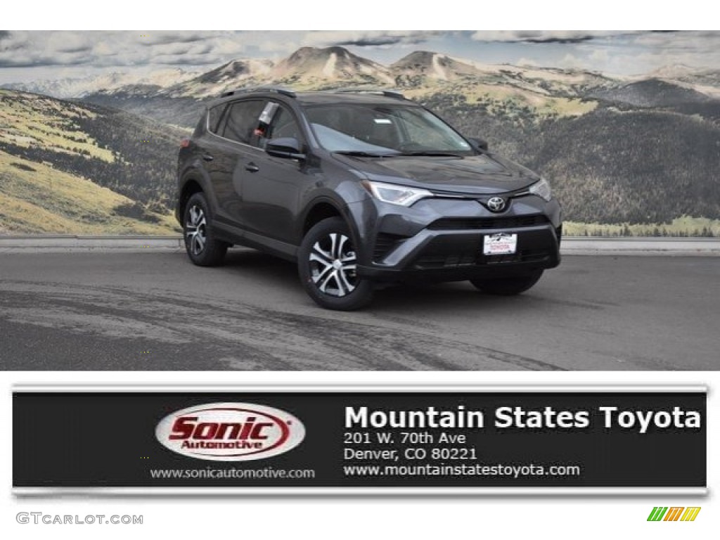 2018 RAV4 LE - Magnetic Gray Metallic / Black photo #1