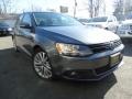 Platinum Gray Metallic 2011 Volkswagen Jetta SEL Sedan