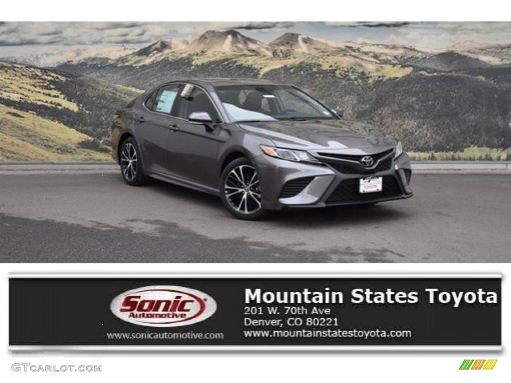 2018 Camry SE - Predawn Gray Mica / Ash photo #1