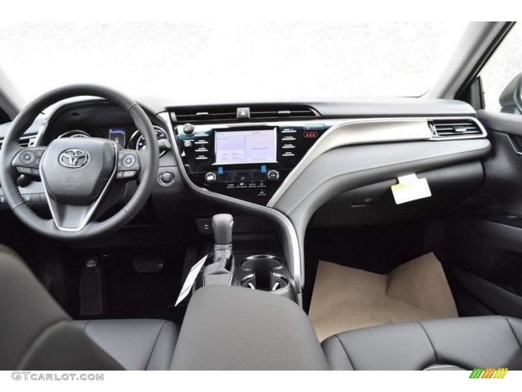 2018 Camry SE - Blue Streak Metallic / Black photo #8