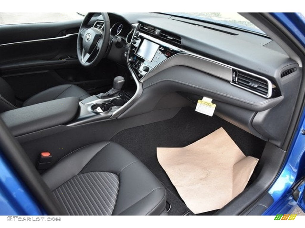 2018 Camry SE - Blue Streak Metallic / Black photo #11