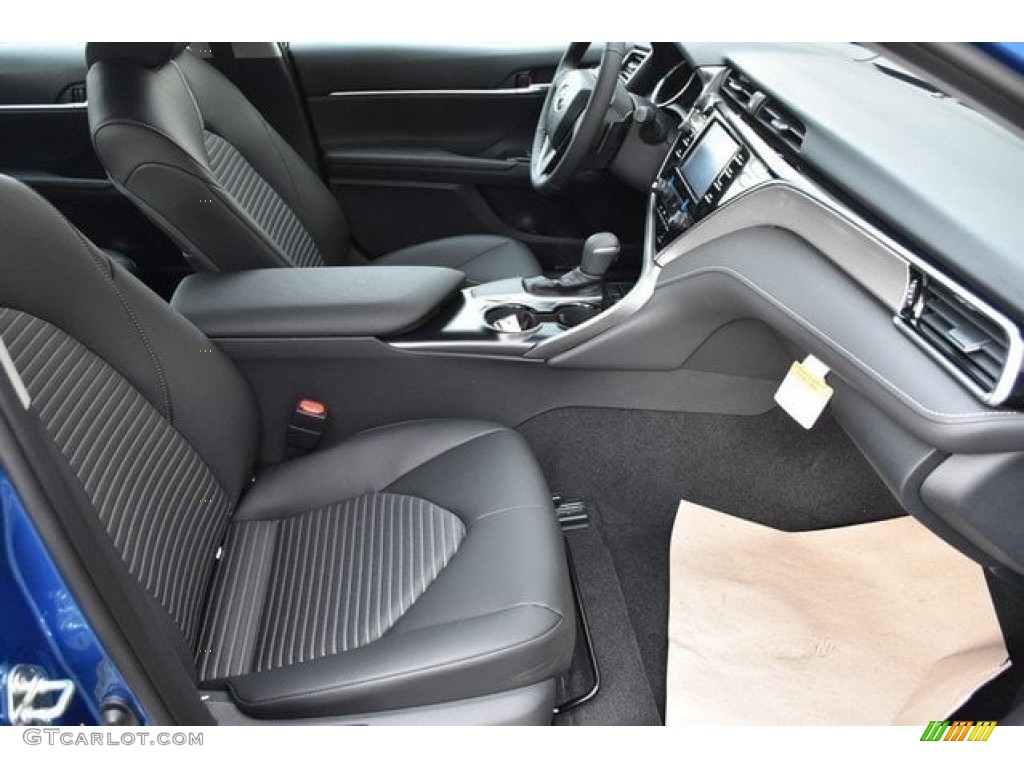 2018 Camry SE - Blue Streak Metallic / Black photo #12